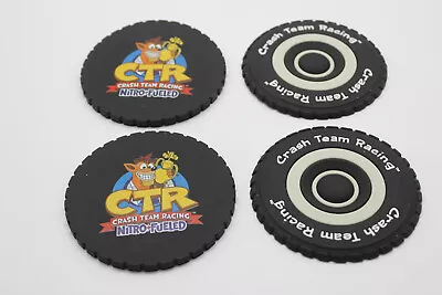 CTR Crash Team Racing Nitro Fueled Drinks Coaster - Set Of 4 2 Designs • $21.95