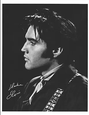 Elvis Presley 1965 RCA Album Girl Happy Promo Poster Signed 8x10” Very Rare !! • $13.99