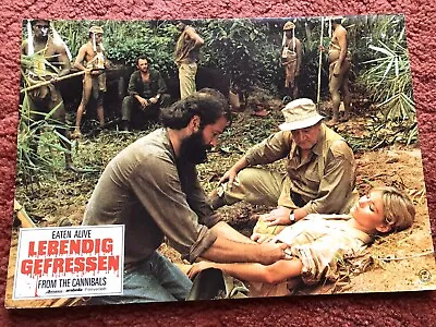 Lebendig Gefressen Aushangfoto 21x30cm EA Umberto Lenzi Eaten Alive • £11.05