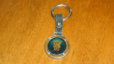 Vintage Metal Cadillac  Crest Emblem Keychain  • $28