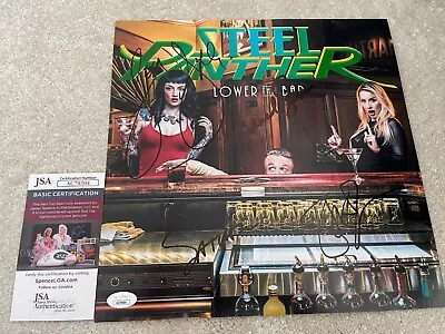 Steel Panther Signed 12x12 Photo Jsa Coa Exact Proof Auto Lower The Bad Racc • $139.03