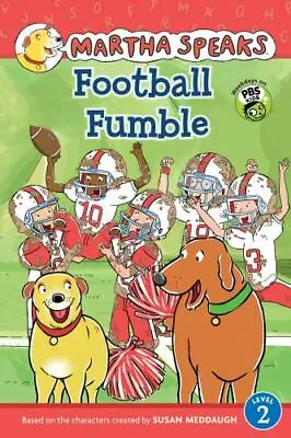 Football Fumble; Martha Speaks Green L- 9780544089020 Susan Meddaugh Paperback • $3.91