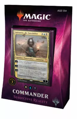 SUBJECTIVE REALITY Commander 2018 Complete Deck Mtg Sealed NEW & Sealed (N) • $77.99