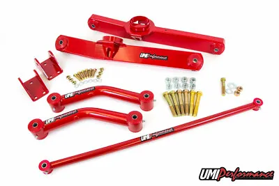 UMI 1959-1964 GM B-Body Rear Suspension Kit 4-Link Vehicles RED 365002-R • $885.99