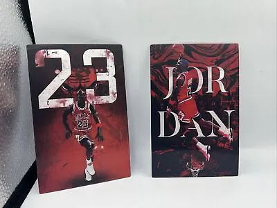 Chicago Bulls Michael Jordan 3D Lenticular Changing Motion Decal Stickers 4”x6” • $8.49