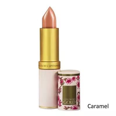 Ultra Glow Lipstains Gold  - Long Lasting Lipstick - Caramel • £8.25