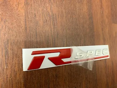 R Spec Rear Boot Lid Badge Suit BA BF FG Series FPV / F6/ Typhoon/ GT Falcon • $25