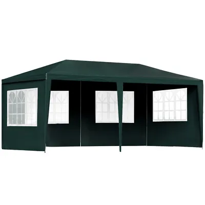 $107 • Buy Instahut Gazebo 3x6 Outdoor Marquee Side Wall Party Wedding Tent Camping Green