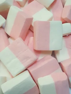 Marshmallows Pink White Squares Sweets HALAL • £4.75