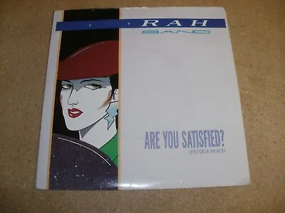 The Rah Band- Are You Satisfied Vinyl 7  45rpm Ps • £1.99