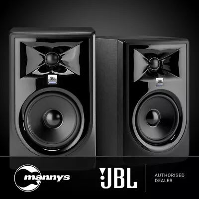 JBL LSR305P MKII 5  Powered Studio Monitors (Pair) • $398