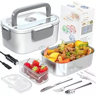 Portable Microwave Lunch Box Stove Oven For Pre-Cooked Meals 12V- 110V Car Truck • $26.99