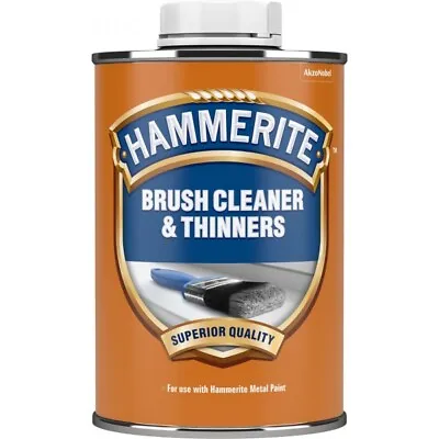 HAMMERITE Brush Cleaner & Thinners - 1 Litre - 5084920 • £23.45