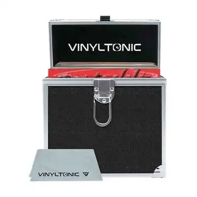 Vinyl Tonic 7  Vinyl Storage Case + FREE Record Cloth • £19.99