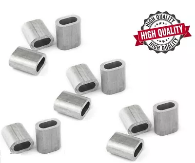 £89.52 • Buy Steel Wire Rope Ferrules Crimping Sleeve Also For Marine Stainless Steel Wire TA