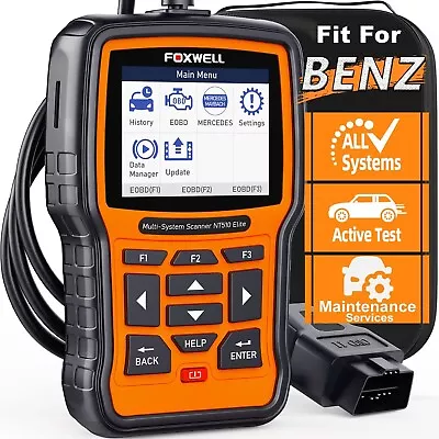 Bidirectional Diagnostic Tool OBD2 Scanner Fit For Mercedes Benz All System Scan • $142