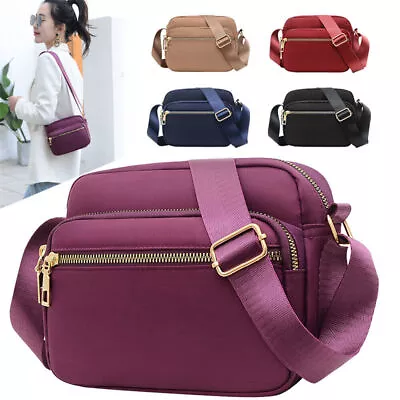 Womens Messenger Cross Body Bag Handbag Casual Holiday Travel Shoulder Over Bag. • $17.38