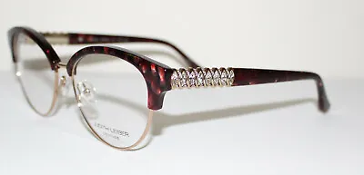 JUDITH LEIBER COUTURE ENCORE CRIMSON Optical Eyeglass Frame For Women ITALY • $202.06