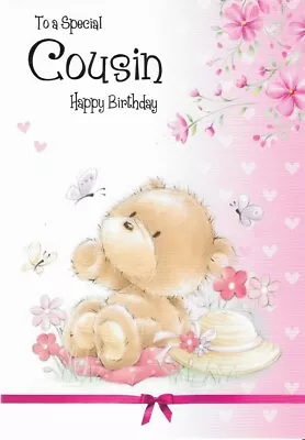 To A Special Cousin Female Birthday Card • £1.89