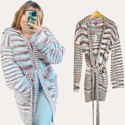 $250 • Buy STAUD | NEW WITH TAGS! Marigold Melange Belted Cardigan Size: Small