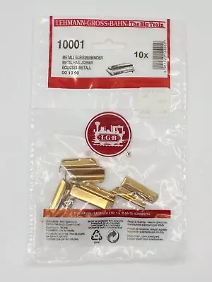 LGB 10001 Metal Rail Joiners  (Pack Of 10) • $7.95