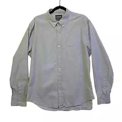 Bonobos Light Blue Polka Dot Slim Fit Button Down Shirt Size XXL • $23.95