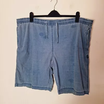 Deal Clothing Shorts Men W44 Blue Cotton Lightweight Vintage 90s Sailing Outdoor • £3