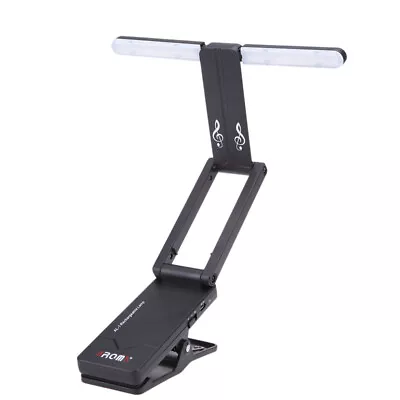 Clip-on Rechargeable Music Stand Lamp For Piano LED Stage Light USB Charge I2D4 • $24.93