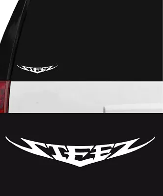 STEEZ - Daiwa Fishing Rod Reel Outdoor Vinyl Decal Sticker Window Boat White  • $4.70