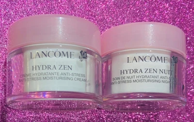 £8.95 • Buy Lancome Hydra Zen Anti-Stress Moisturising Cream Nuit - Day Or Night 15ml - Gel