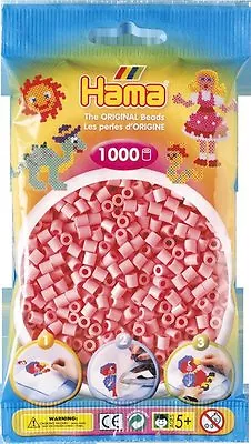 Bulk Buy: Hama Pink 207-06 Color  Iron On Midi Beads (5 Pack) • $19.99