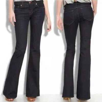 J Brand Babe Dark Starless Wash Flare Denim Jeans~29 X 34 • $49.99