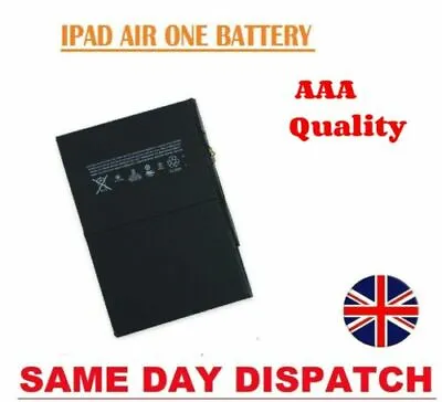 £14.39 • Buy NEW Replacement OEM Battery For IPad Air 1 IPad 5 8827mah A1484 A1474 1475 UK