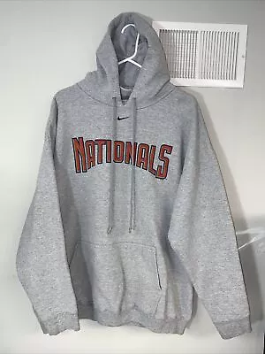 Washington Nationals Hoodie Adult XL Team NIKE MLB Baseball Sweater Sweatshirt • $25