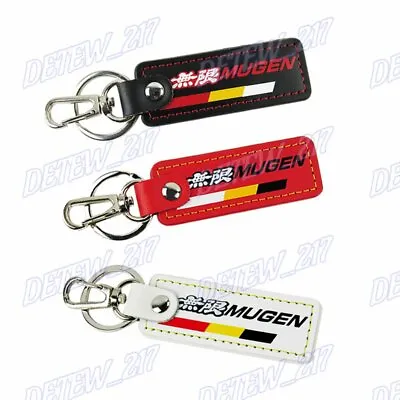 X2 For MUGEN POWER Sport Key Fob Keyring Keychain Tag Lanyard Honda Civic Accord • $17.89
