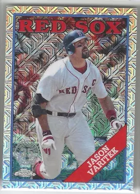 Jason Varitek 2023 Topps Update 1988 Silver Pack Chrome Mojo Refractor #T88CU18 • $1.75