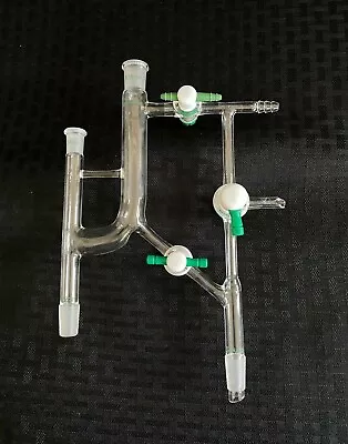 $319.99 • Buy  Chemglass Glass Variable Reflux Vacuum Distillation Head 14/20, 10/18 PTFE STPK