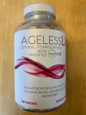 AgelessLX Optimal Formulation With HMB Biotin & Pro-Collagen Mediators 180 Caps • $47.99