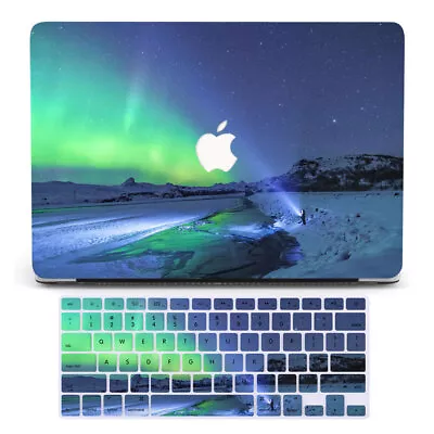 Aurora Scenery Case For Macbook M2 Air 15 13 Pro 16 14 11 12 Inch+Keyboard Cover • £23.98