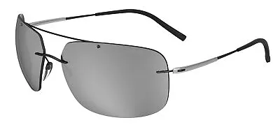 £239 • Buy Silhouette ACTIVE ADVENTURER 8706 BLACK/SILVER One Size Unisex Sunglasses