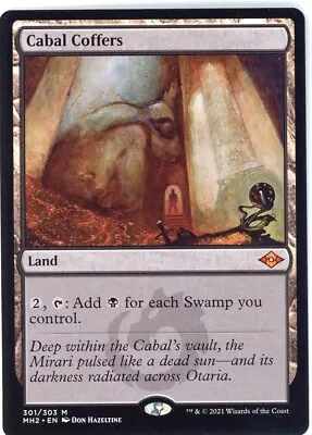 MTG Cabal Coffers Modern Horizons 2 301/303 Regular Mythic • $18