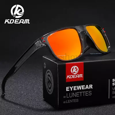 KDEAM Men's Women Polarized Sunglasses Sport Outdoor Driving Square Glasses • $23.89