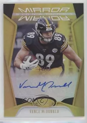 2020 Certified Mirror Signatures Mirror Gold /15 Vance McDonald #MS-VM Auto • $29.29