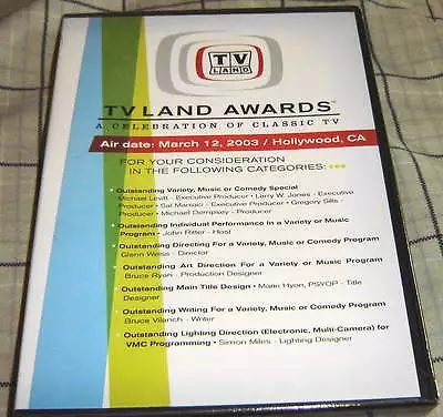 2003 TVLAND AWARDS DVD MARY TYLER MOORE +DICK VAN DYKE SHOW REUNION John Ritter • $21.99