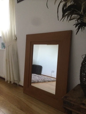 £29.99 • Buy NEXT BRAND   Very Large Mirror With Wood Frame