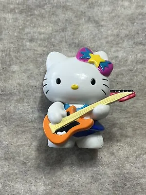 2013 Hello Kitty Loves Playing Guitar 3  McDonald's Action Figure Sanrio • $5.98