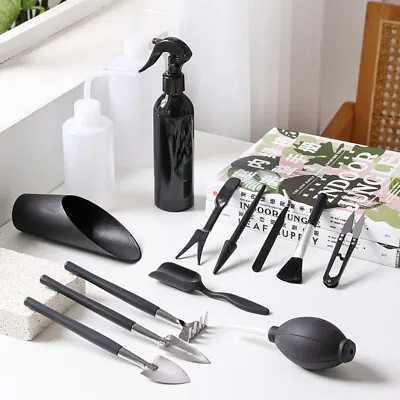 Succulent Plants Tools Set Garden Planter Kit Bonsai Tool Kit For Indoor Pot-PN • £11.16