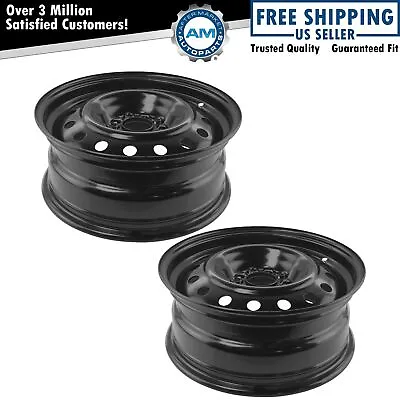 Dorman Steel Wheel Black 16 X 6.5 Inch Kit Pair Of 2 For Chevy HHR Malibu • $169.31