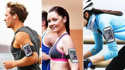 £3.99 • Buy Sports Arm Band Mobile Phone Holder Bag Running Jogging Gym Armband Exercise 