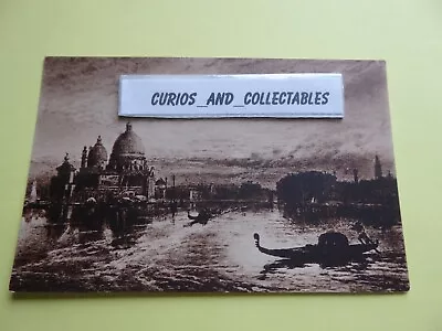 Venice Water Scene Eyre & Spottiswoode Woodbury Series Postcard 6276 - Unposted • £2.99